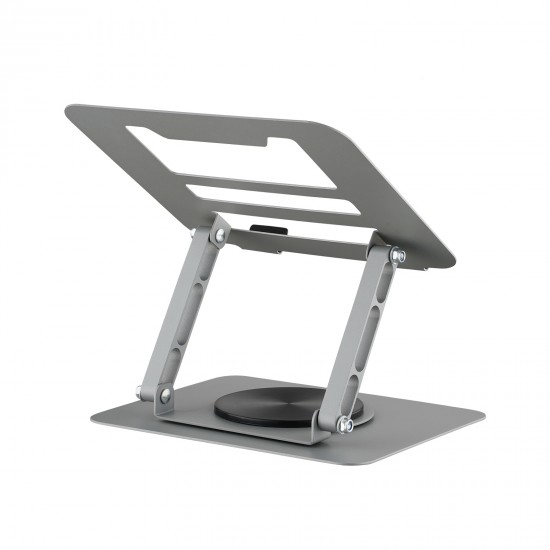 Laptop Stand Folding Lift Cooling Base Desktop Tablet Portable  Adjustable Bracket Compatible With All Notebook Sliver